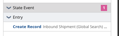NetSuite Inbound Shipment Records